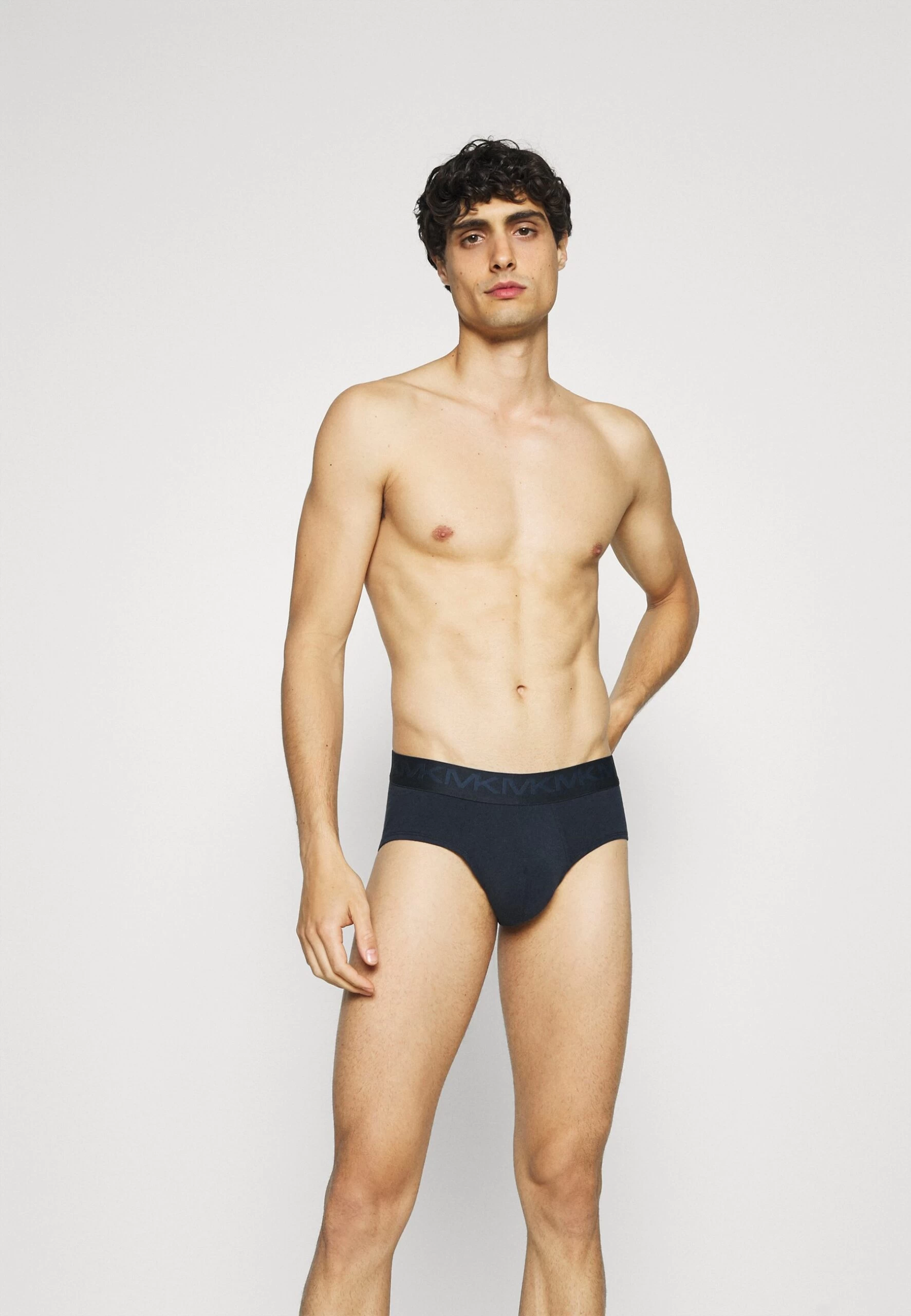 Michael Kors Stretch Factor Core Lo Rise Brief 3 Pack - Briefs - Navy 3 Michael Kors Stretch Factor Core Lo Rise Brief 3 Pack - Briefs - Navy