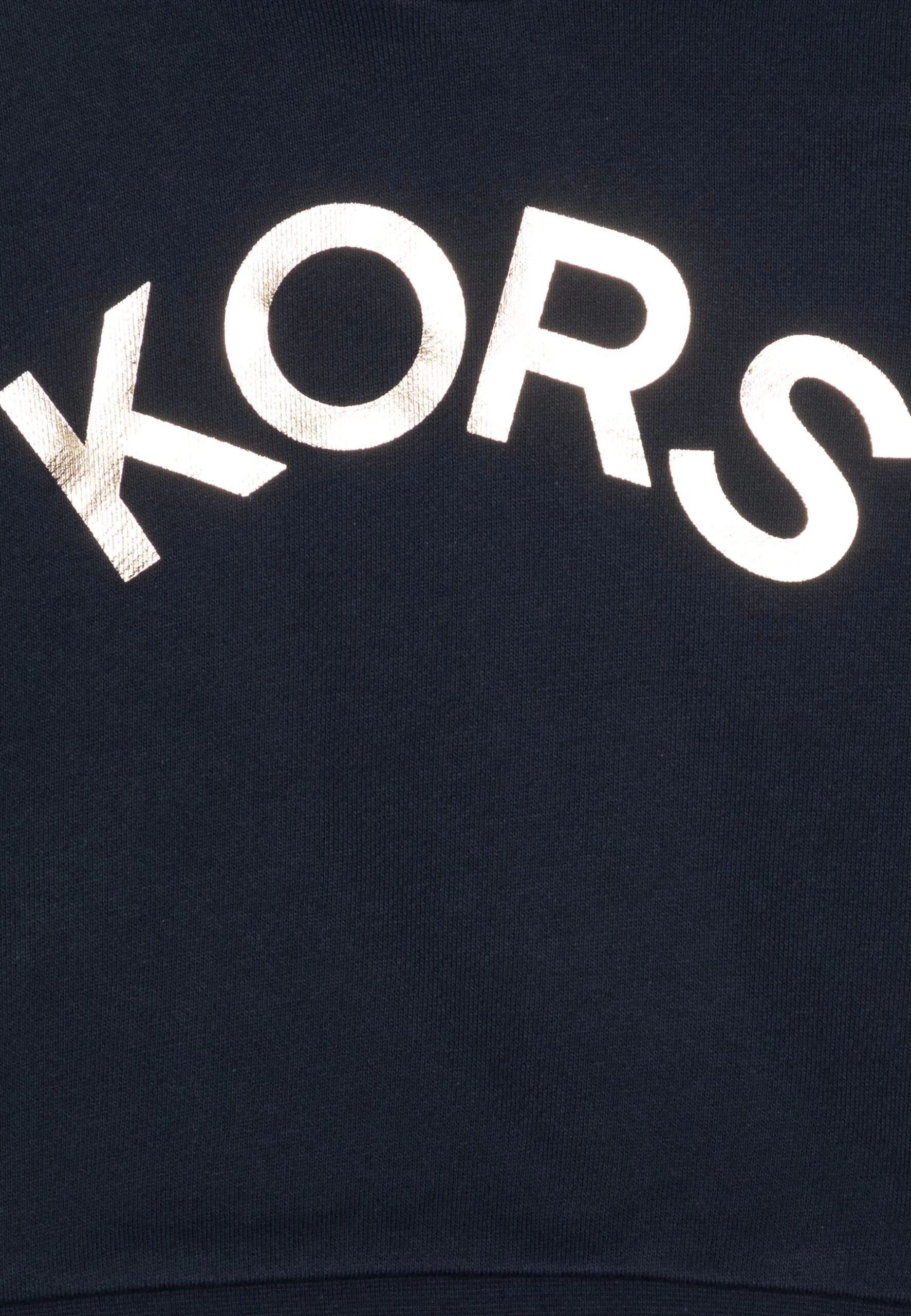 MICHAEL KORS KIDS Hooded - Sweatshirt - Bleu Cargo 5 MICHAEL KORS KIDS Hooded - Sweatshirt - Bleu Cargo - Image 3