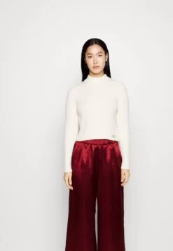 MICHAEL Michael Kors Mock Crop- Jumper - Bone