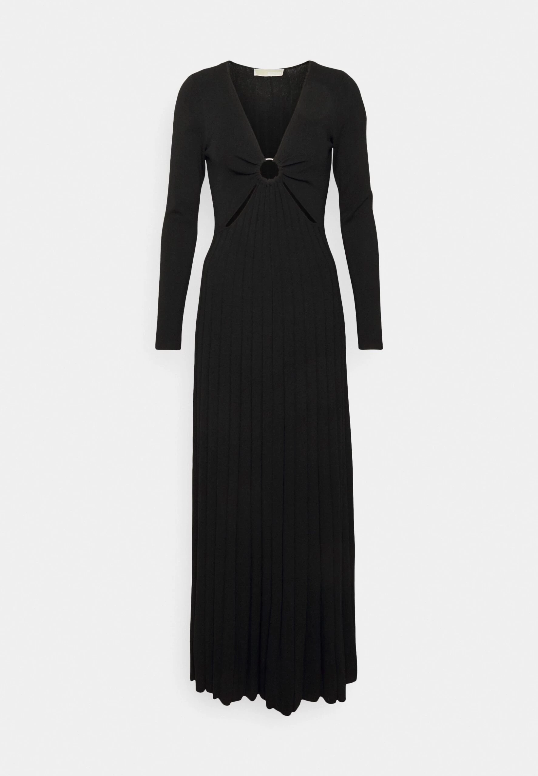 MICHAEL Michael Kors Ring Maxi- Jumper Dress - Black 7 MICHAEL Michael Kors Ring Maxi- Jumper Dress - Black - Image 5
