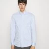 Michael Kors Perform Stripe Slim Shirt - Shirt - Light Blue 2 Michael Kors Perform Stripe Slim Shirt - Shirt - Light Blue -Fashion Clothing-Michael Kors 73e57ea120b9426bad48154cf77d4452