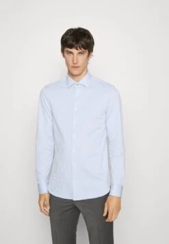 Michael Kors Perform Stripe Slim Shirt - Shirt - Light Blue