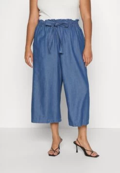 MICHAEL Michael Kors Wide Leg Tie Front Pants - Trousers - Blue