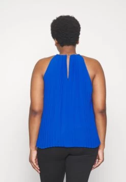 MICHAEL Michael Kors Solid Chain - Top - Royal Blue -Fashion Clothing-Michael Kors 79ca86603963413ca2752afc770d4036