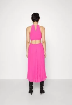 MICHAEL Michael Kors Pleated Cutout- Occasion Wear - Cerise 11 MICHAEL Michael Kors Pleated Cutout- Occasion Wear - Cerise -Fashion Clothing-Michael Kors 7a6043e8f0434535b3e018c07ebc5820