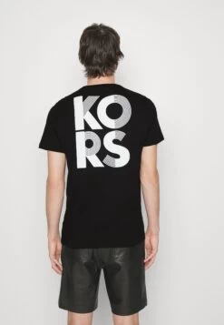 Michael Kors Transistor Tee - Print T-Shirt - Black -Fashion Clothing-Michael Kors 7a63982528e14875a77f7f1ce7b5d9c4