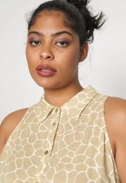 MICHAEL Michael Kors Sleeveless Maxi Tie - Maxi Dress - Khaki -Fashion Clothing-Michael Kors 7aad56146e2545b6b53a5be2dd1ccba5