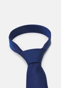 Michael Kors Sapphire Logo - Tie - Ink Blue -Fashion Clothing-Michael Kors 7b7b5d6783204b278c38078409013590