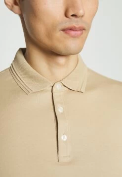 Michael Kors Interlock - Polo Shirt - Khaki -Fashion Clothing-Michael Kors 7fc5d52bb0574c6fbc2d3b27bc132a5e