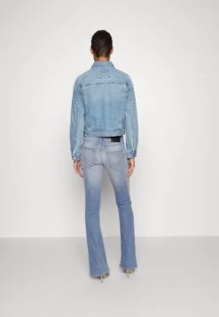 MICHAEL Michael Kors Denim Jacket - Blue Wash -Fashion Clothing-Michael Kors 802a5bf483b746dc9fab52da64dae9b8