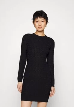 MICHAEL Michael Kors Texture Stitch - Jumper Dress - Black