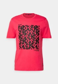 Michael Kors Kinetic Block Tee - Print T-Shirt - Pink -Fashion Clothing-Michael Kors 847036f2d3d1480693134690e235848b