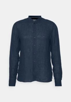 Michael Kors Popover Slim Shirt - Shirt - Navy -Fashion Clothing-Michael Kors 869299d6eb9449e0a0693c7b65f9e764