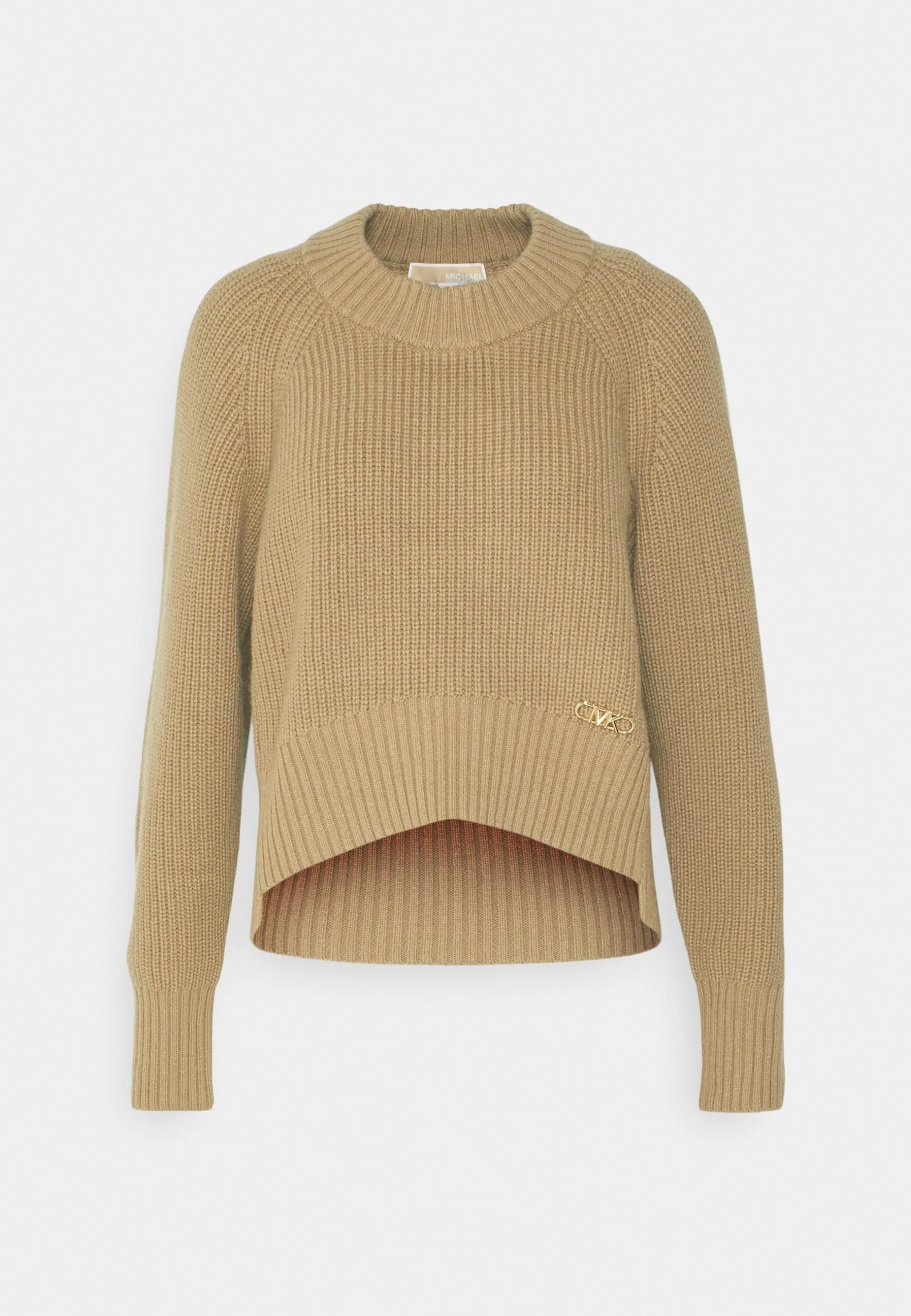 MICHAEL Michael Kors Solid Shaker Split - Jumper - Dark Camel 8 MICHAEL Michael Kors Solid Shaker Split - Jumper - Dark Camel - Image 6