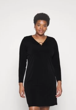 MICHAEL Michael Kors Ring Cut Out- Jersey Dress - Black