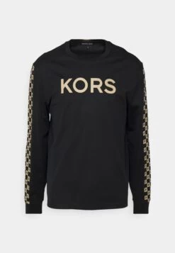 Michael Kors Crew - Long Sleeved Top - Black 16 Michael Kors Crew - Long Sleeved Top - Black -Fashion Clothing-Michael Kors 920a71d753e049d88a37439b17aea742