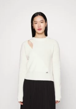 MICHAEL Michael Kors Key Hole Cutout - Jumper - White