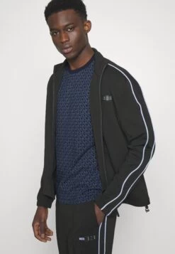 Michael Kors Sig Tee - Print T-Shirt - Midnight/Chambray -Fashion Clothing-Michael Kors 92ca5ae093414d88816316f9d83608cb