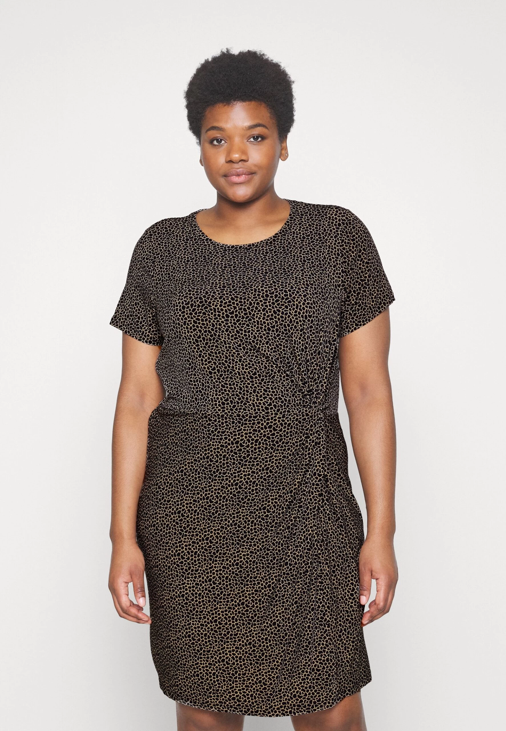 MICHAEL Michael Kors Twist Mini - Jersey Dress - Khaki 3 MICHAEL Michael Kors Twist Mini - Jersey Dress - Khaki