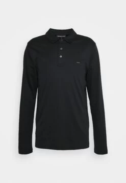 Michael Kors Sleek - Polo Shirt - Black -Fashion Clothing-Michael Kors 94486e3cd8b34db681f49cc6ca69acfb