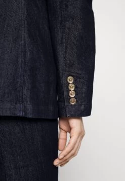 MICHAEL Michael Kors Tailored Blazer - Blazer - Indigo Rinse -Fashion Clothing-Michael Kors 9916f8e9d60344a5a71678527a44b5ea