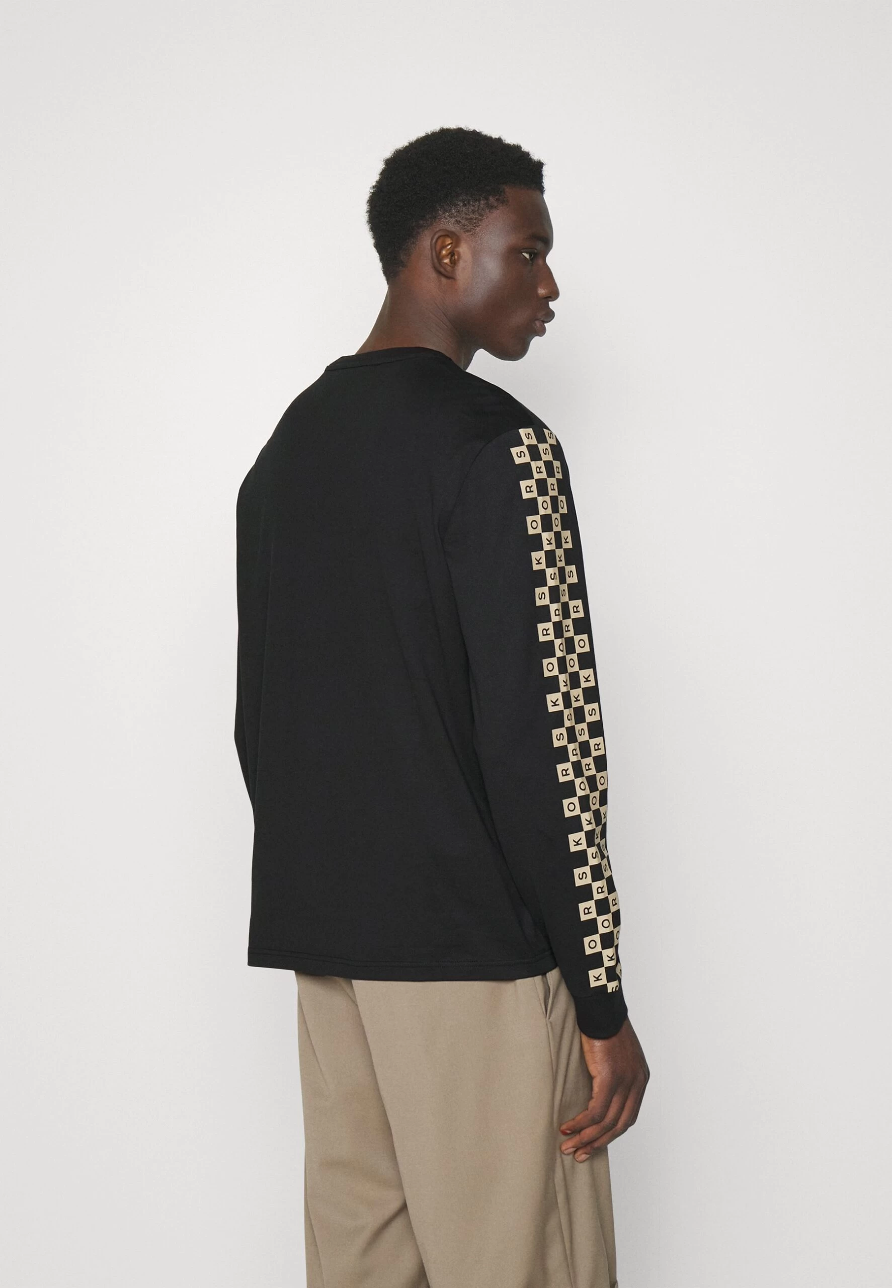 Michael Kors Crew - Long Sleeved Top - Black 5 Michael Kors Crew - Long Sleeved Top - Black - Image 3