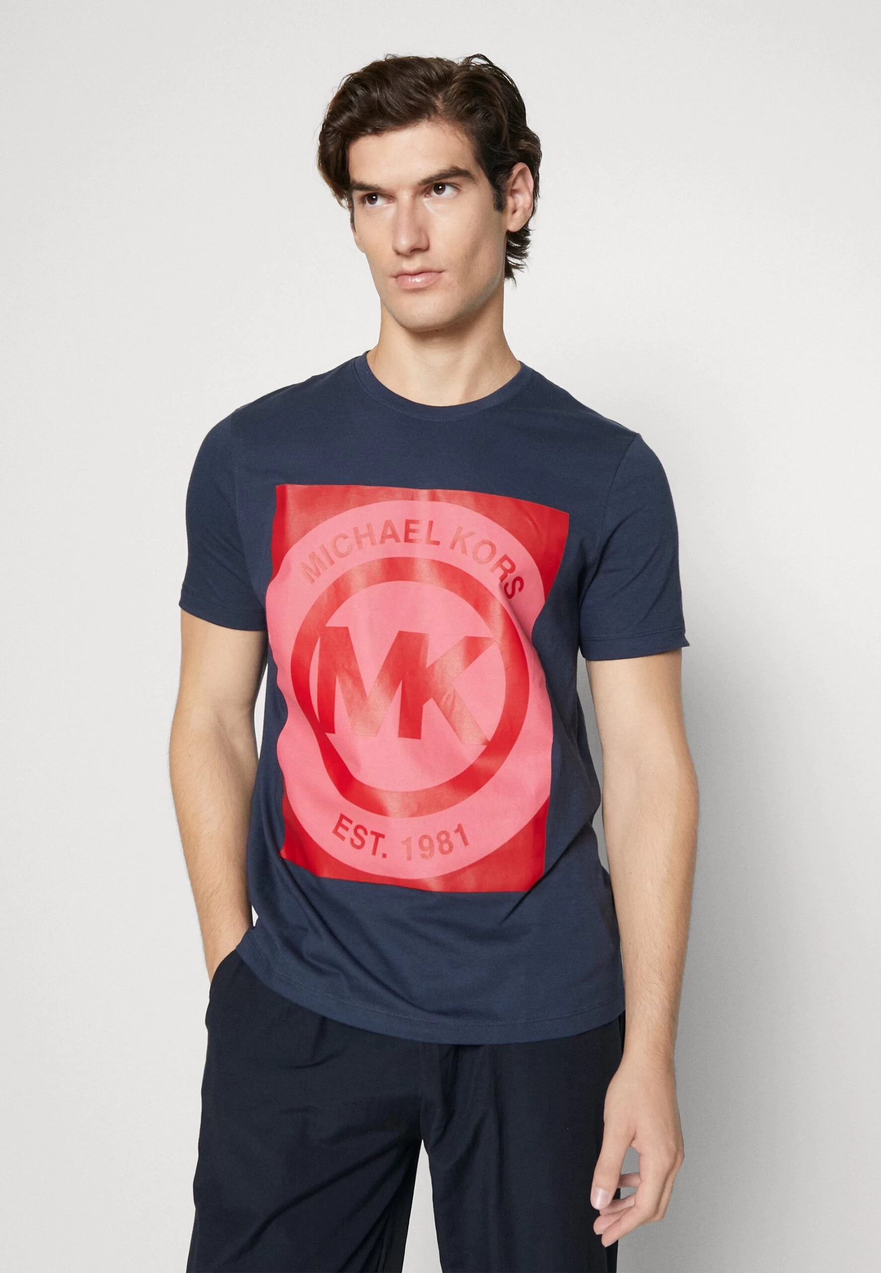 Michael Kors Crew Graphic Monolith - Pyjama Top - Midnight 6 Michael Kors Crew Graphic Monolith - Pyjama Top - Midnight - Image 4