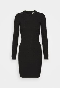 MICHAEL Michael Kors Texture Stitch - Jumper Dress - Black 12 MICHAEL Michael Kors Texture Stitch - Jumper Dress - Black -Fashion Clothing-Michael Kors 9cbb83da48d44f9aa0c16fe8875891ce