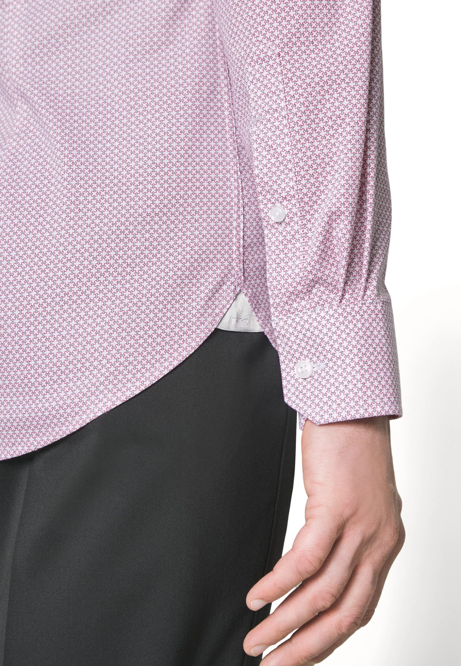 Michael Kors Circle And Cross Slim - Formal Shirt - Cherry 6 Michael Kors Circle And Cross Slim - Formal Shirt - Cherry - Image 4