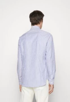 Michael Kors Stripe Slim - Formal Shirt - Blue 10 Michael Kors Stripe Slim - Formal Shirt - Blue -Fashion Clothing-Michael Kors 9d52ab13ab534b959177ab89382a0f5e