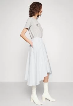 MICHAEL Michael Kors Pull On - A-Line Skirt - White 12 MICHAEL Michael Kors Pull On - A-Line Skirt - White -Fashion Clothing-Michael Kors 9fda49bdb53c44549dac38768a0c4d43