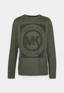 Michael Kors Peach Crew - Pyjama Top - Ivy 10 Michael Kors Peach Crew - Pyjama Top - Ivy -Fashion Clothing-Michael Kors a6960f1649e14be4a21fb5ad0ef01a25