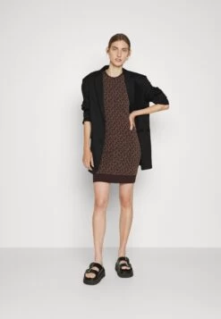 MICHAEL Michael Kors Eco Bold Logo - Day Dress -Fashion Clothing-Michael Kors a7f0942a111f403bb937d691caa09341