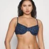MICHAEL Michael Kors Bikini Top - New Navy -Fashion Clothing-Michael Kors ab45f0ae38a14b12afd0705f0f22a55d