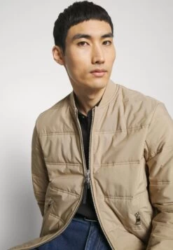 Michael Kors Quilted - Summer Jacket - Khaki -Fashion Clothing-Michael Kors afa308595a0e462c8d7ac0b256f146e7