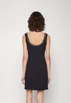 MICHAEL Michael Kors Tank Cutout Chain- Jersey Dress - Black -Fashion Clothing-Michael Kors afff4e5c2df4483ea7c2962f73209d4e