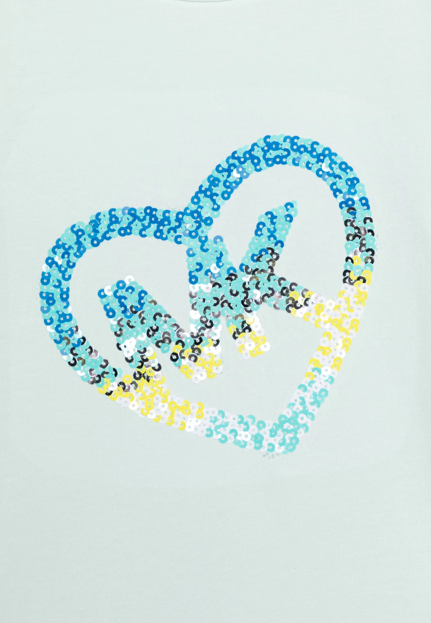 MICHAEL KORS KIDS Short Sleeves Tee - Print T-Shirt - Pale Aqua 5 MICHAEL KORS KIDS Short Sleeves Tee - Print T-Shirt - Pale Aqua - Image 3