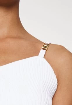 MICHAEL Michael Kors Eco Empire Bustier Top - Top - White -Fashion Clothing-Michael Kors b1a561db946d4e1c9fbe52a71292ec0a