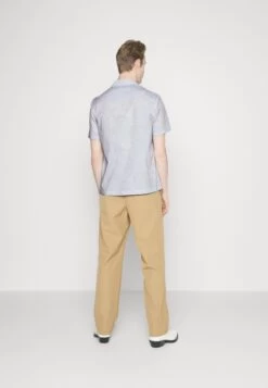 Michael Kors Camp Etched Logo - Shirt - White -Fashion Clothing-Michael Kors b504f1c4df464d42821946406750e361