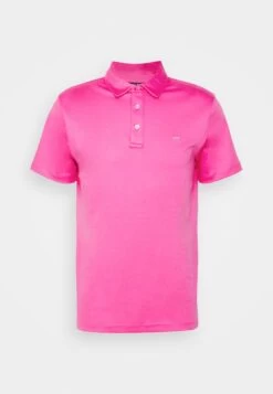 Michael Kors Sleek - Polo Shirt - Cerise -Fashion Clothing-Michael Kors b920c5a40e1448b1ba8dc0448f6bc4cd