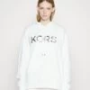 MICHAEL Michael Kors Emboss Kors Hoodie - Hoodie - White