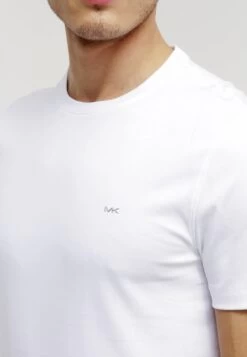 Michael Kors Basic T-Shirt - White -Fashion Clothing-Michael Kors bb5ea82f76d54cb2a3f2e0f04a32270b