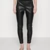 MICHAEL Michael Kors Zip Front - Leggings - Trousers - Black