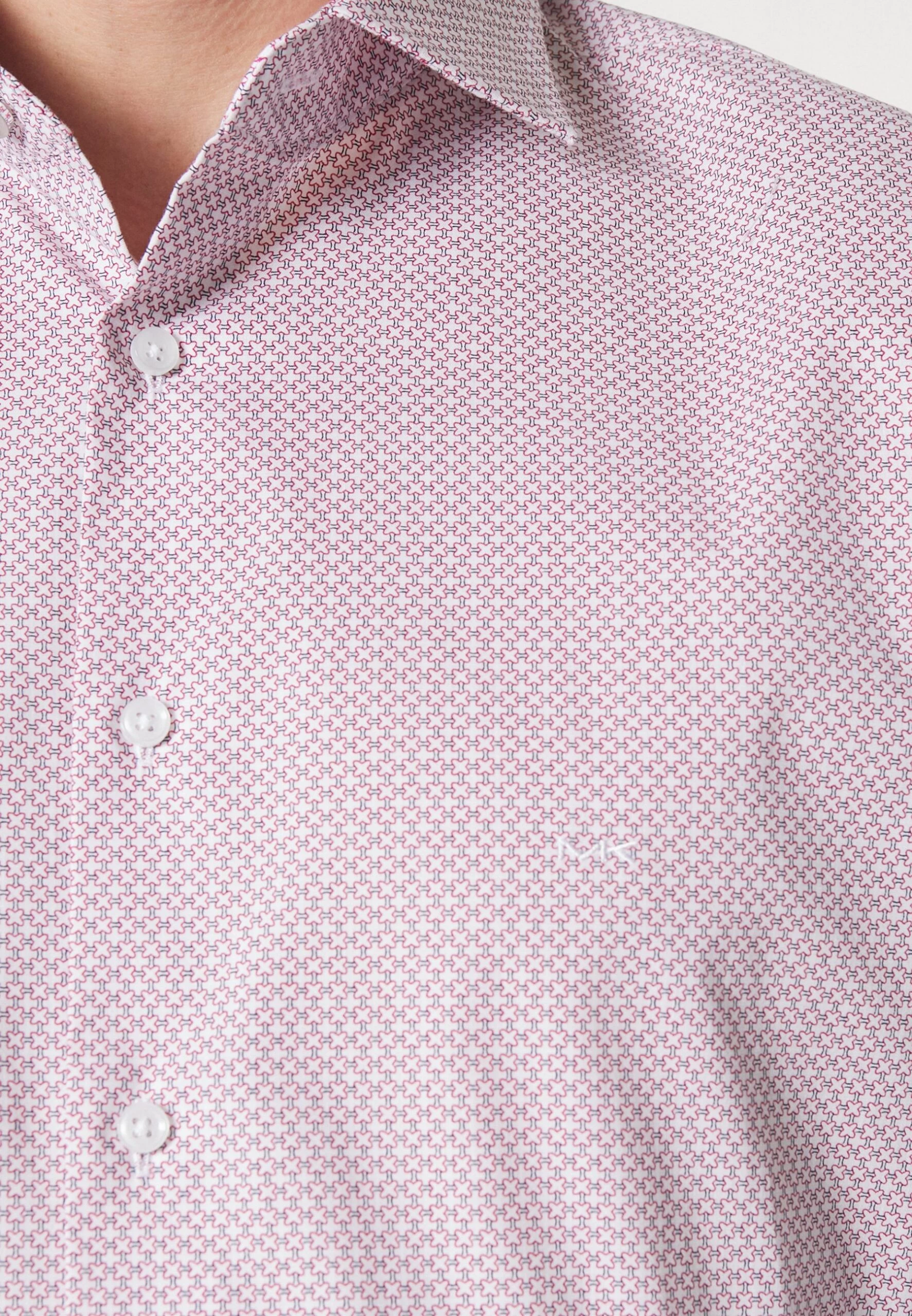 Michael Kors Circle And Cross Slim - Formal Shirt - Cherry 8 Michael Kors Circle And Cross Slim - Formal Shirt - Cherry - Image 6
