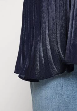 MICHAEL Michael Kors Iridescent Pleated Tank - Top - Midnightblue -Fashion Clothing-Michael Kors bed7e40909994b4d812c60e826db16c1