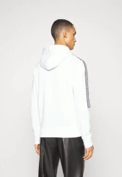 Michael Kors New Evergreen Hoodie - Zip-Up Sweatshirt - White -Fashion Clothing-Michael Kors bee29bea6cd64f99be5e5c80f143546b