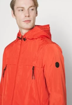 Michael Kors Logo Tape - Summer Jacket - Spice Orange -Fashion Clothing-Michael Kors bf5f18dc76ac4e9c92d6b5a27d6e9b02