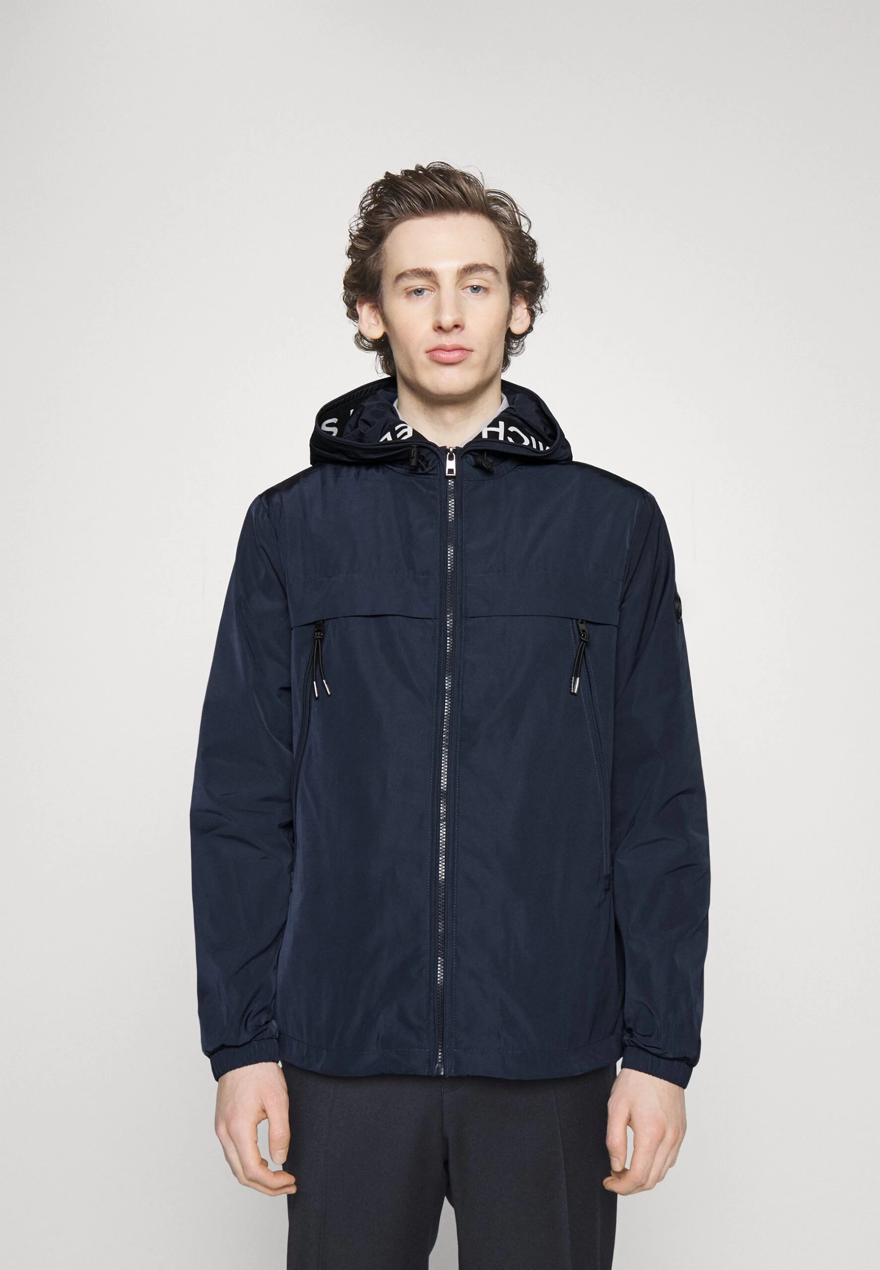 Michael Kors Logo Tape - Summer Jacket - Midnight 3 Michael Kors Logo Tape - Summer Jacket - Midnight