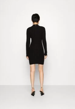 MICHAEL Michael Kors Mock Mini- Jumper Dress - Black 12 MICHAEL Michael Kors Mock Mini- Jumper Dress - Black -Fashion Clothing-Michael Kors c8c8a6a1330a4d57ad37aabd9b9f2b21