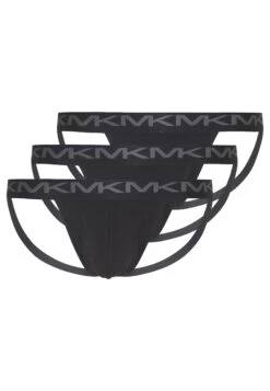 Michael Kors Jock 3 Pack - Briefs - Black